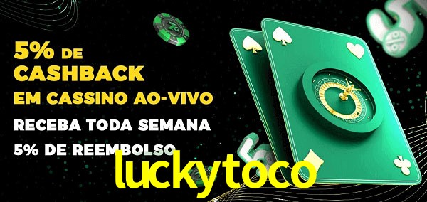 Promoções do cassino ao Vivo luckytoco